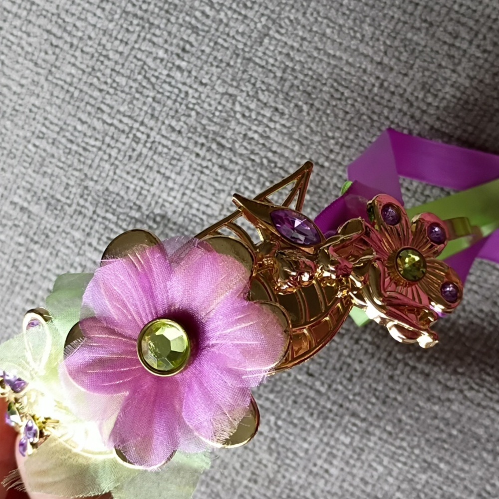 Disney Tinkerbell Floral Headband
